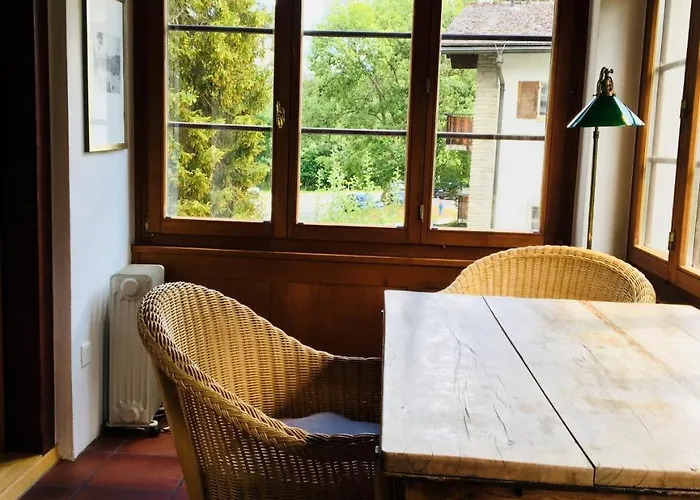 Stilvolle 3-zimmer In Jugendstilvilla Daire Flims